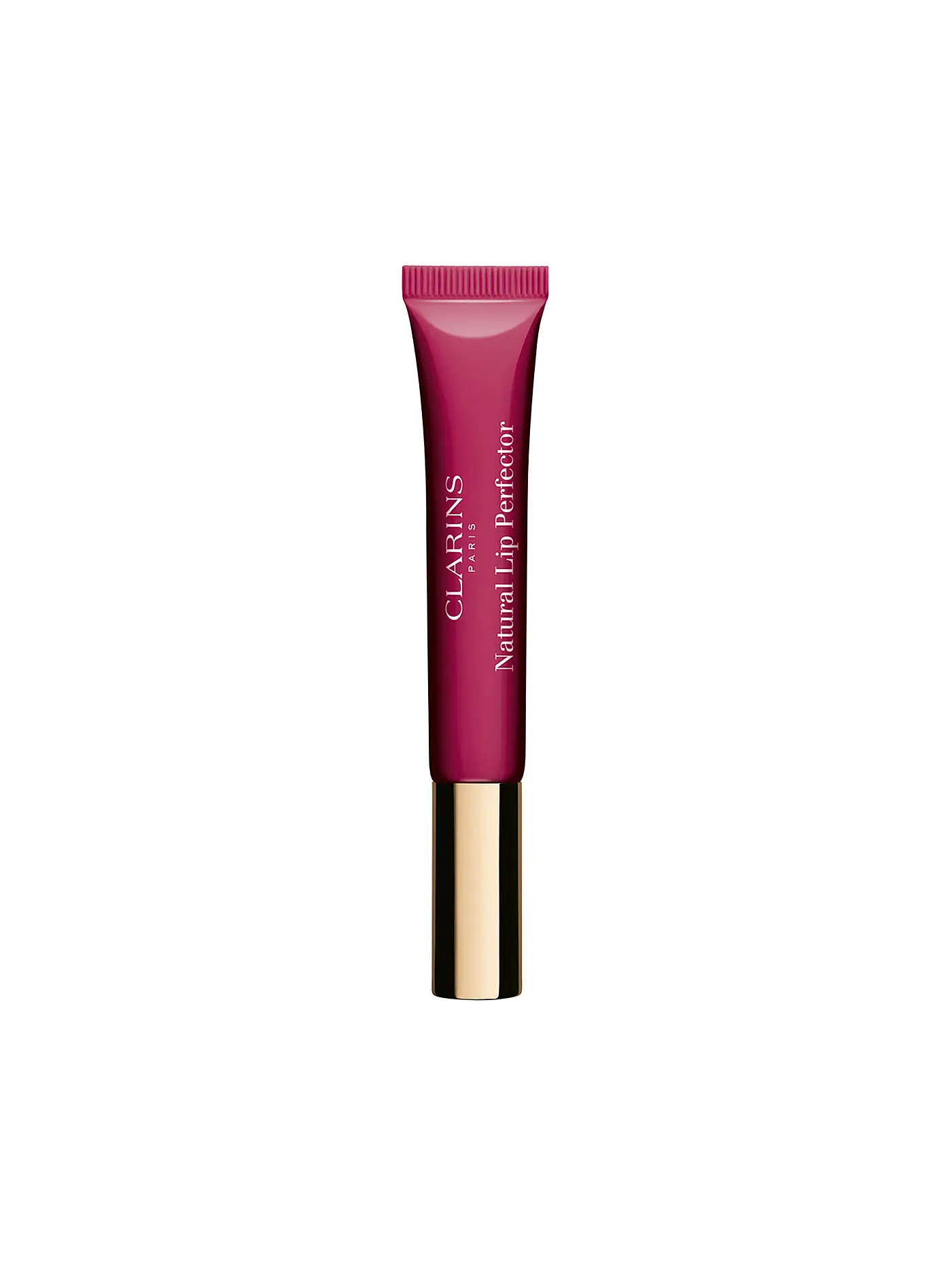 CLARINS | Eclat Minute Embellisseur Levres - Highlighter für das Lippen-Makeup (01 Rose Shimmer) 12ml | dunkelrot